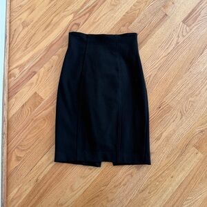 Express pencil skirt black work skirt form fitted
